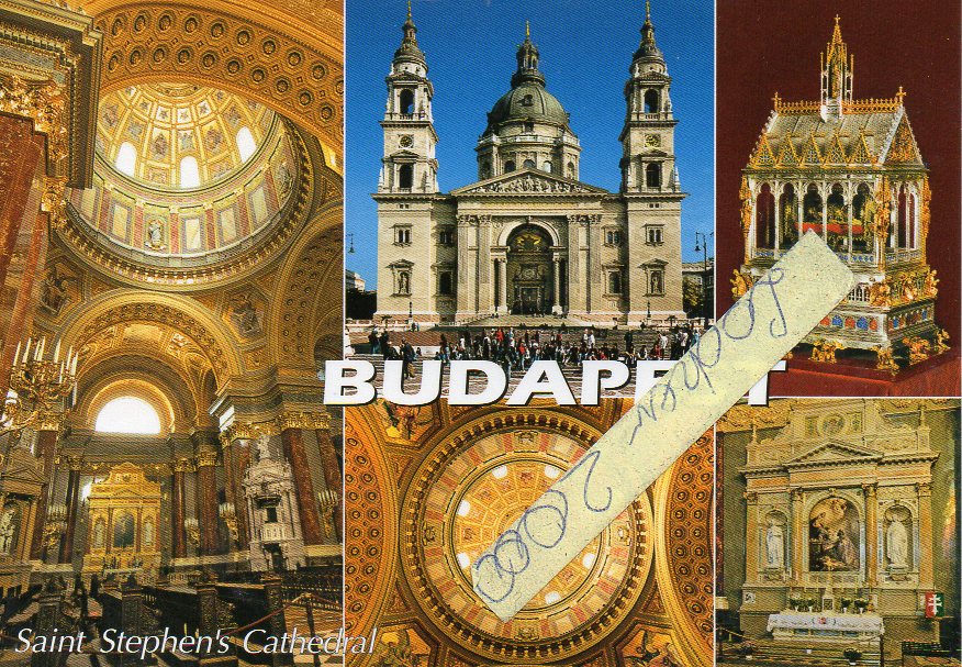WĘGRY BUDAPESZT KATEDRA ŚW STEFANA RELIKWIE