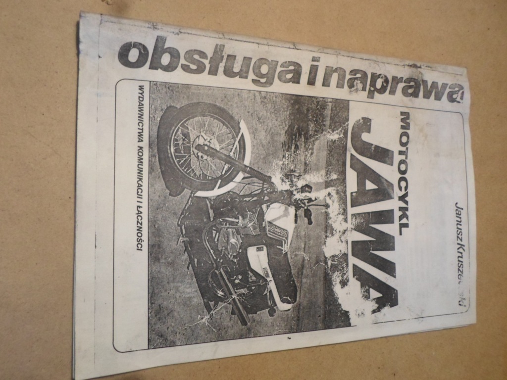 Obsługa i naprawa motocykla JAWA 350  / 1992  /