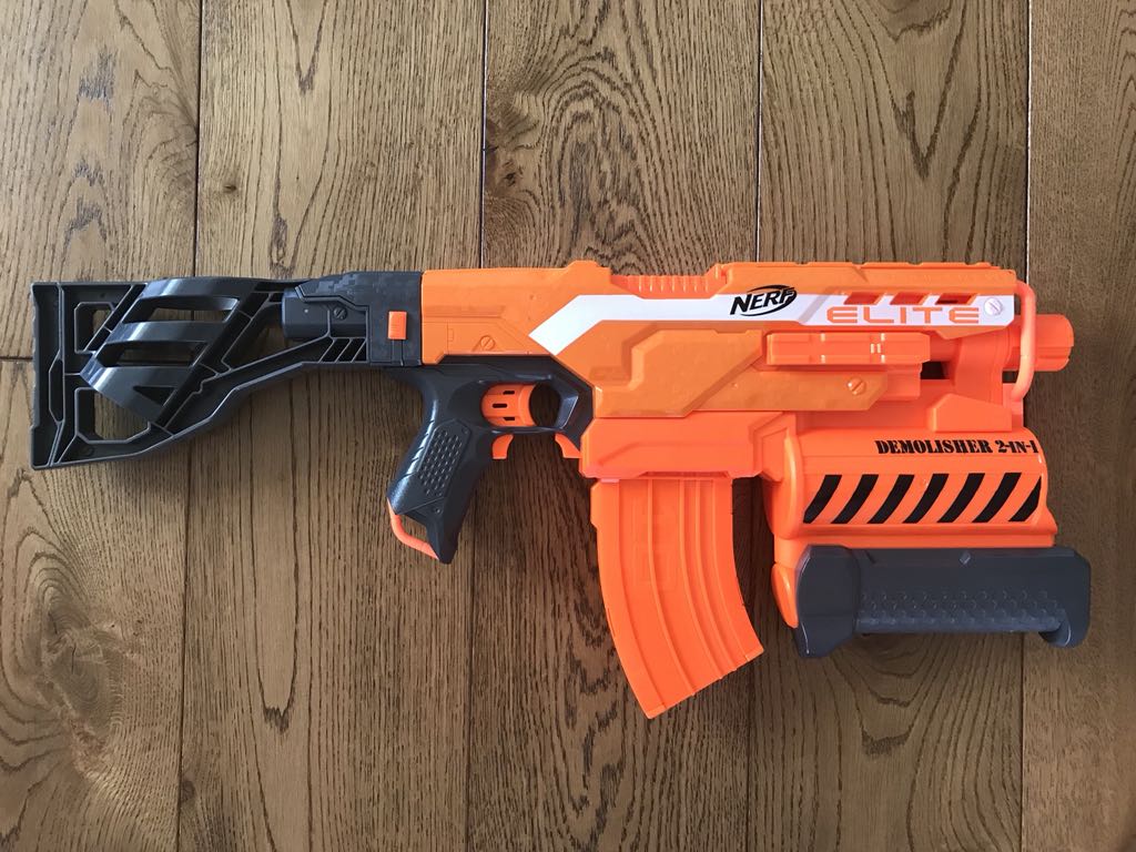 Pistolet elektryczny NERF Demolisher 2in1 OKAZJA!