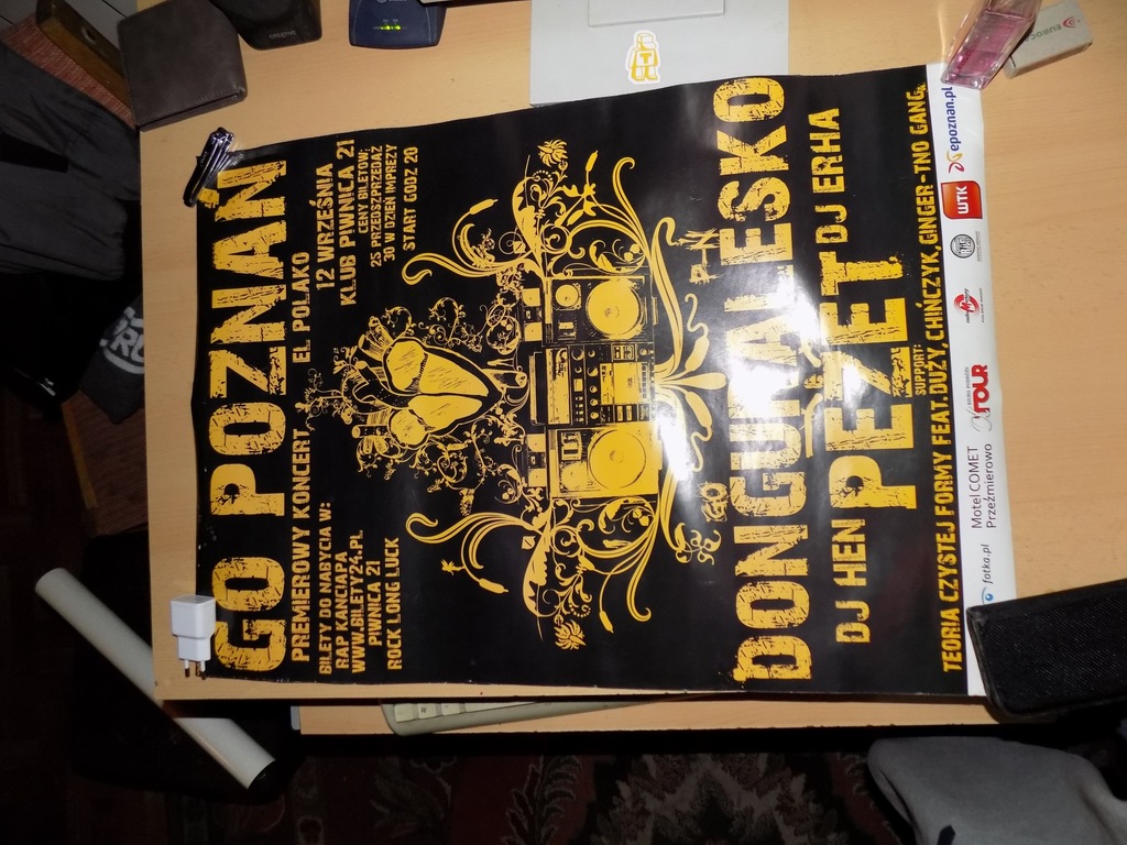 Plakat GO POZNAN DONGURALESKO UNIKAT