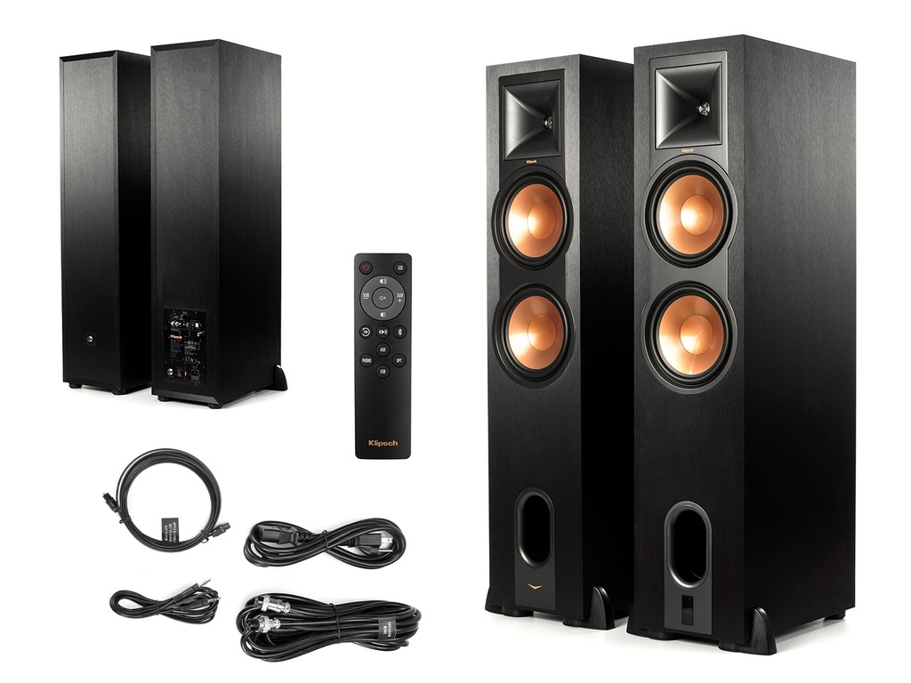 KLIPSCH REFERENCE Powered R-28PF AKTYWNE KOLUMNY