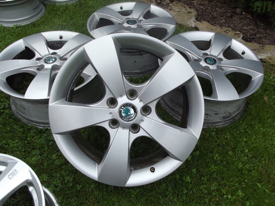 ALU 17" 5x112 ORYG SKODA OCTAVIA II,SUPER B. - 7485783796 - Oficjalne ...