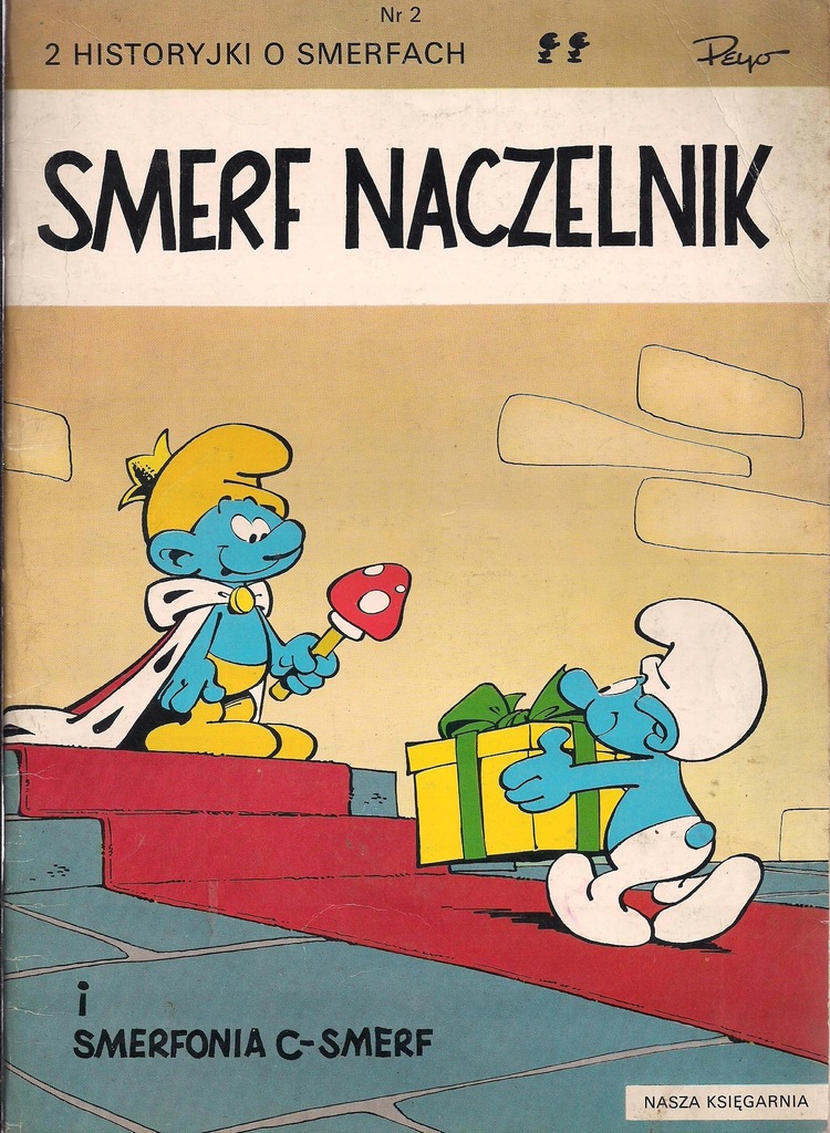SMERF NACZELNIK I SMERFONIA C-SMERF KOMIKS
