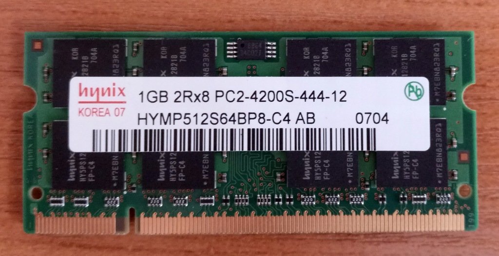Pamięć RAM DDR2 Hynix 1GB