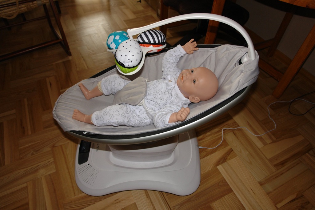 4MOMS MAMAROO Leżaczek Bujaczek, używany, stan bdb