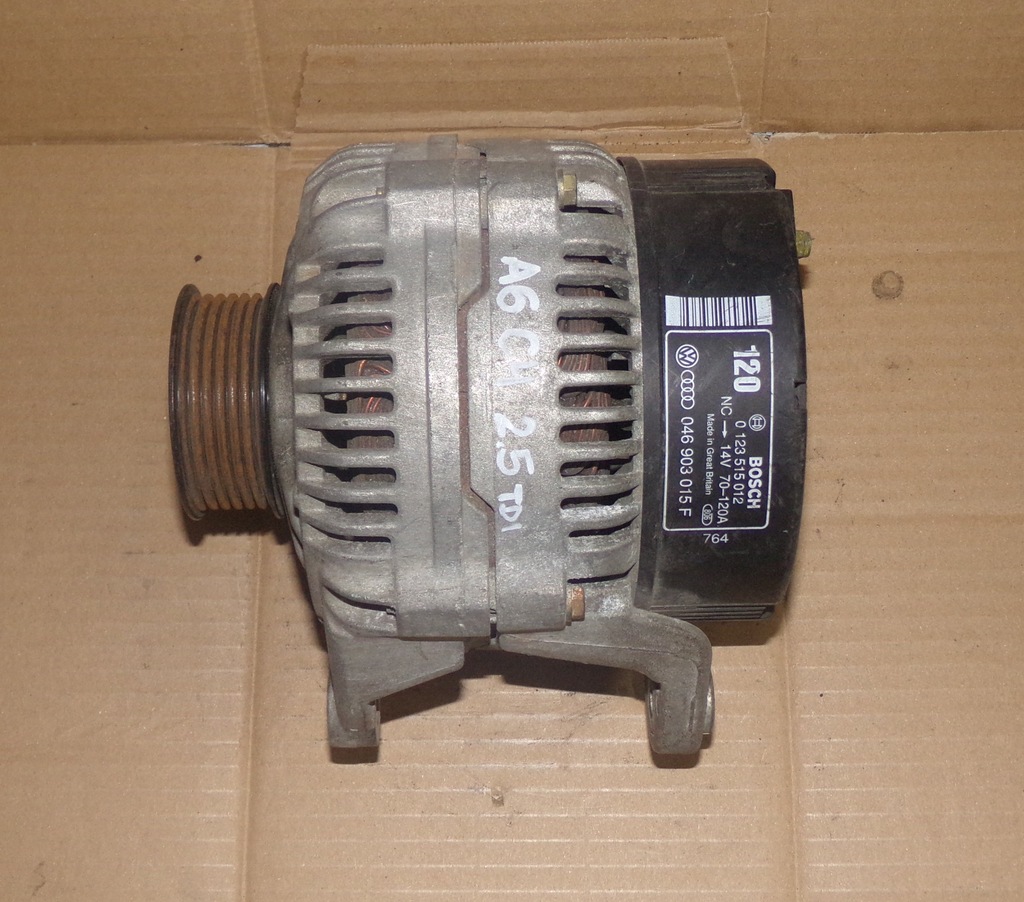 AUDI A6 C4 2.5 TDI ALTERNATOR 120A 046903015F