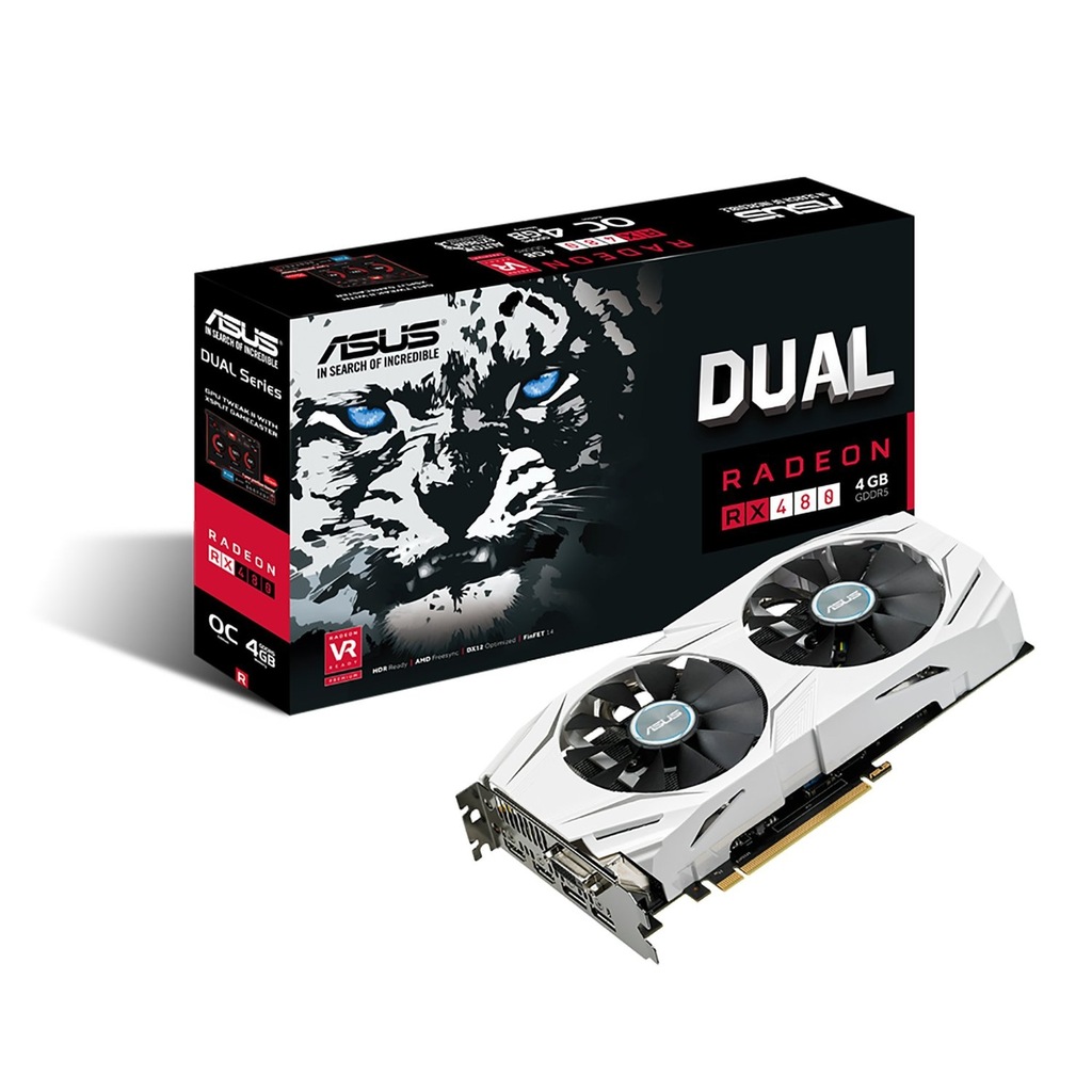 Asus Radeon RX 480 Dual O4G 4GB GDDR5