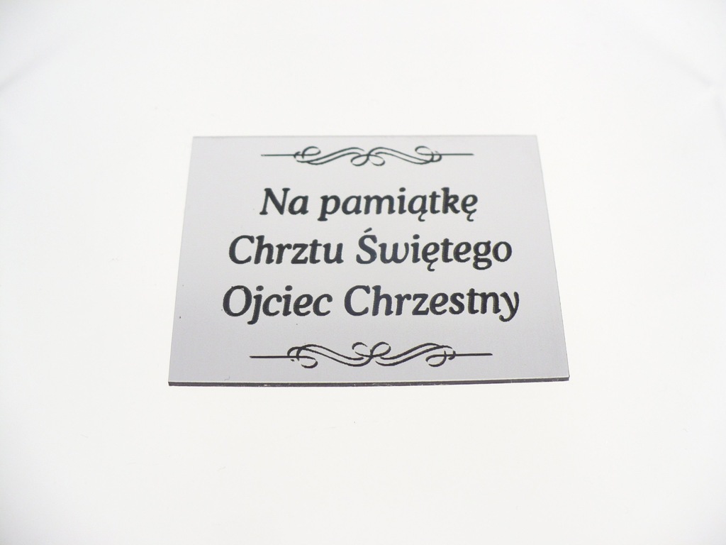 Grawer gotowe życzenia Ojciec Chrzestny 4x3