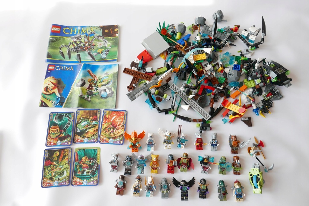 LEGO CHIMA 70130 i 70103 figurki