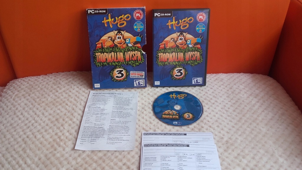 Gra PC Hugo Tropikalna Wyspa PL Unikat