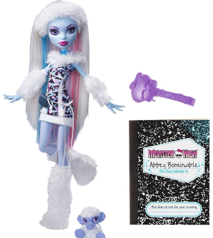 MONSTER HIGH LALKA ABBEY BOMINABLE BASIC UNIKAT