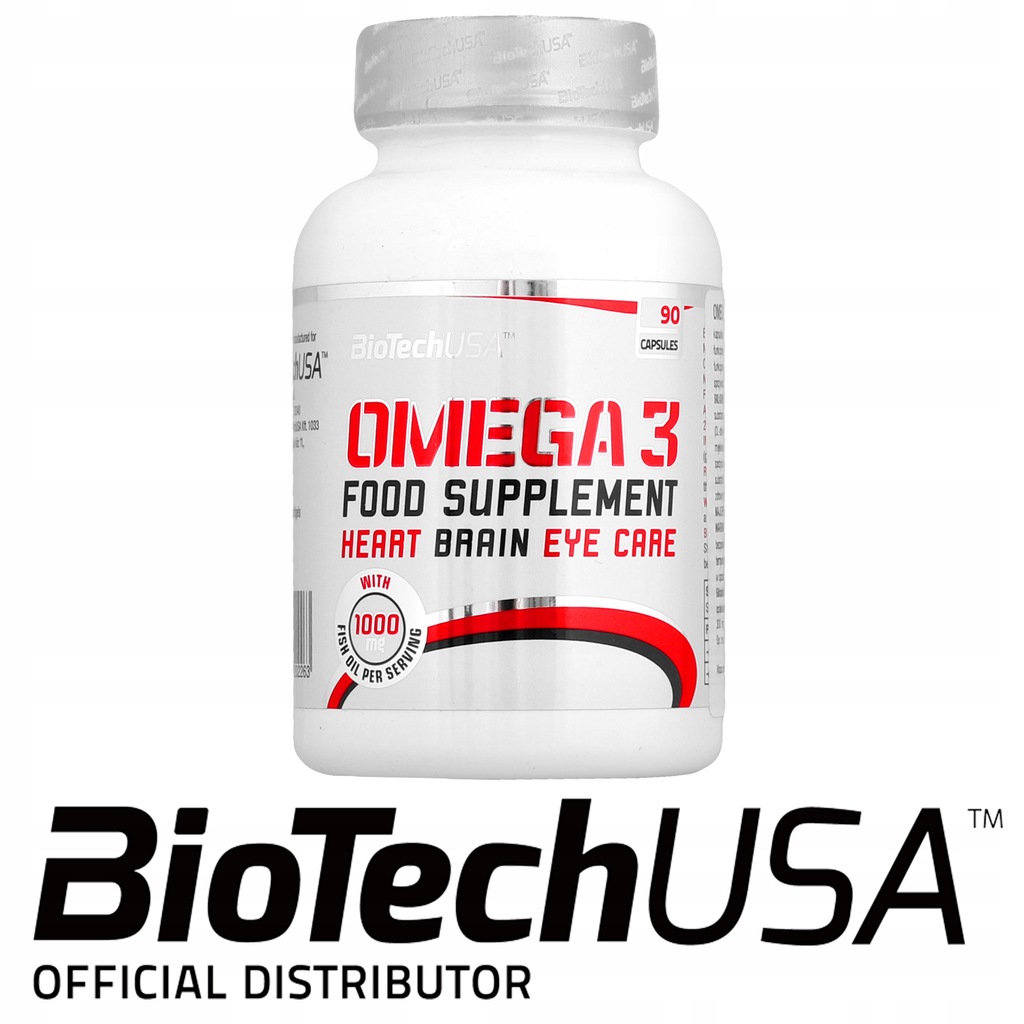 BIOTECH OMEGA 3 90kaps. ZDROWE TŁUSZCZE EPA I DHA - 7232814673 ...