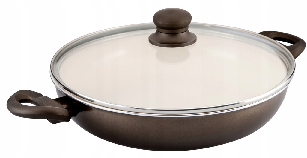 GARNEK CERAMICZNY FLORINA GRZYBOWA 28CM INDUKCJA