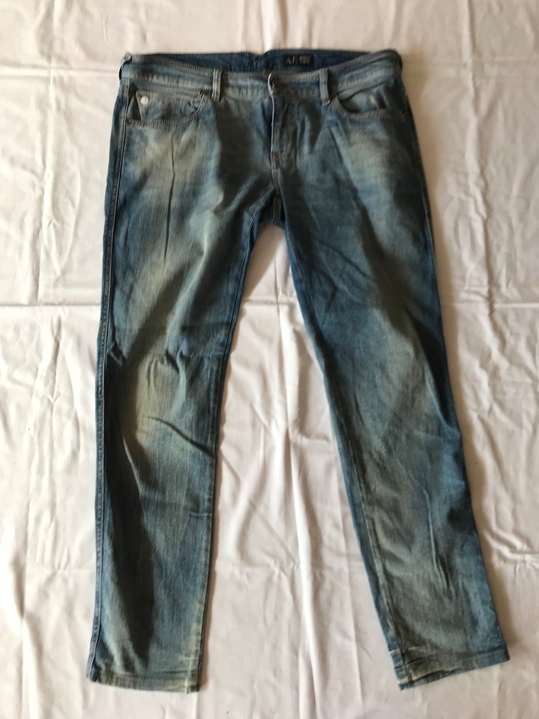 ARMANI JEANS - super spodnie jeans 33/32