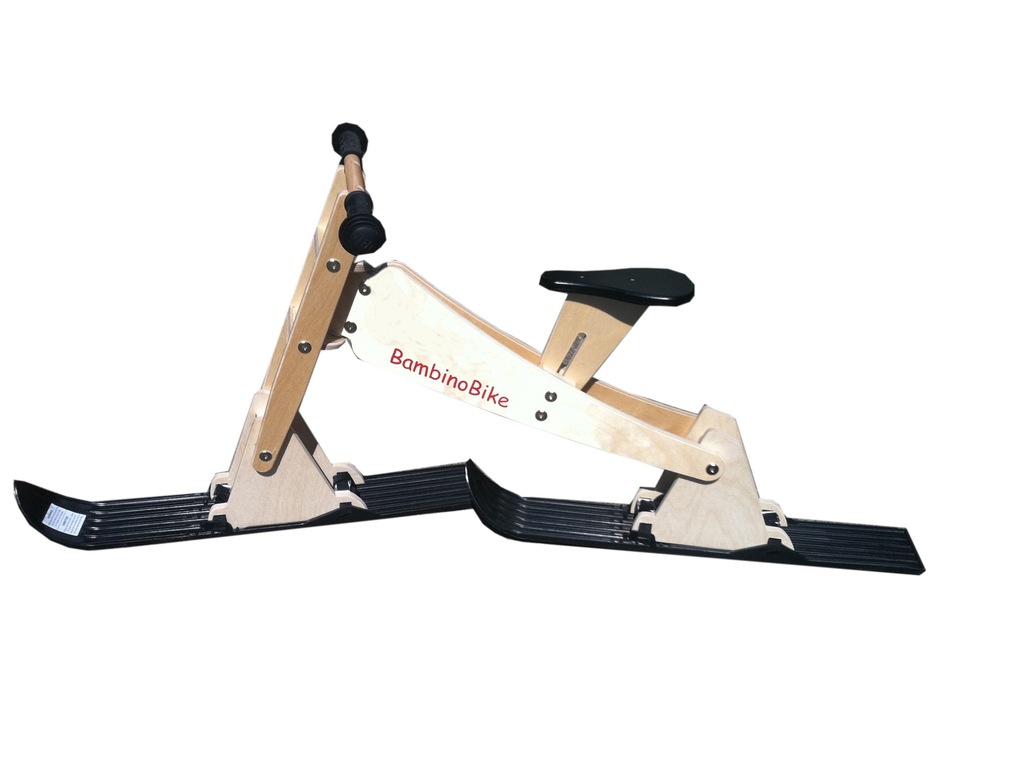 Płozy do rowerka biegowego SKIBOB SKUTER ŚNIEŻNY