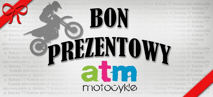 BON PREZENTOWY ATM-Motocykle 100 zł