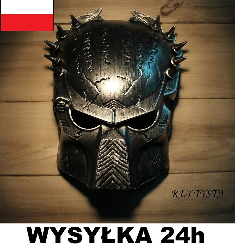 PREDATOR MASKA PREDATORA NA HALLOWEEN WYSYŁKA 24h