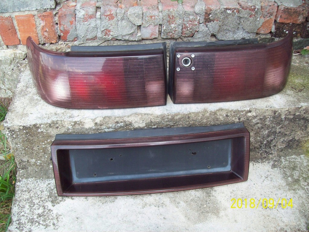 lampy blenda TRESER audi coupe ciemne b3 b4 black
