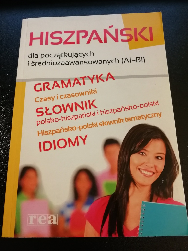 Hiszpański dla początkujących i średniozaaw. REA
