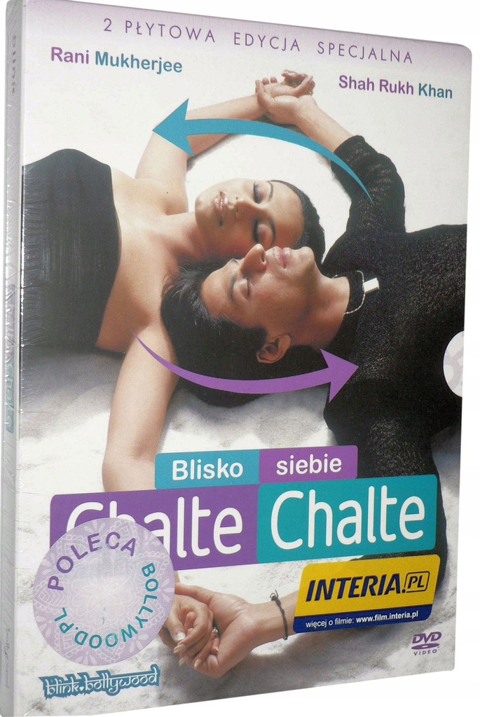 2DVD - CHALTE CHALTE - BLISKO SIEBIE folia lektor