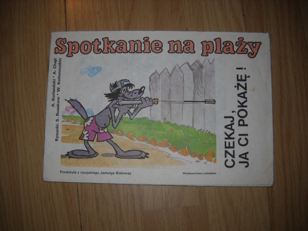 Wilk i zając Spotkanie na plaży wyd.1 DB+
