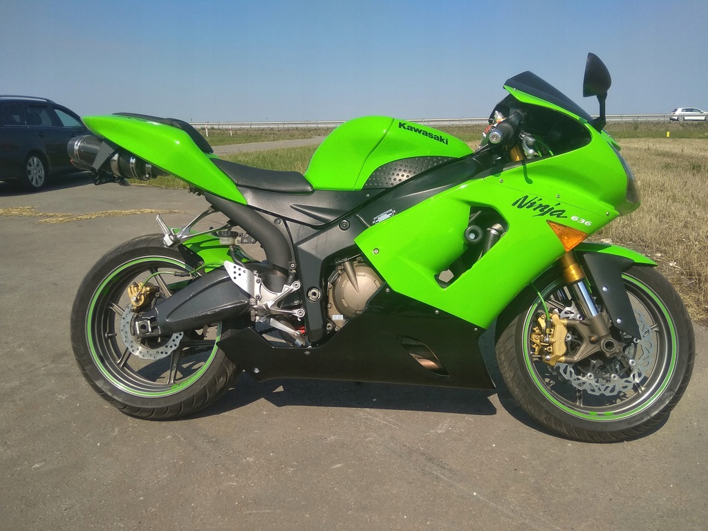 kawasaki zx6r636