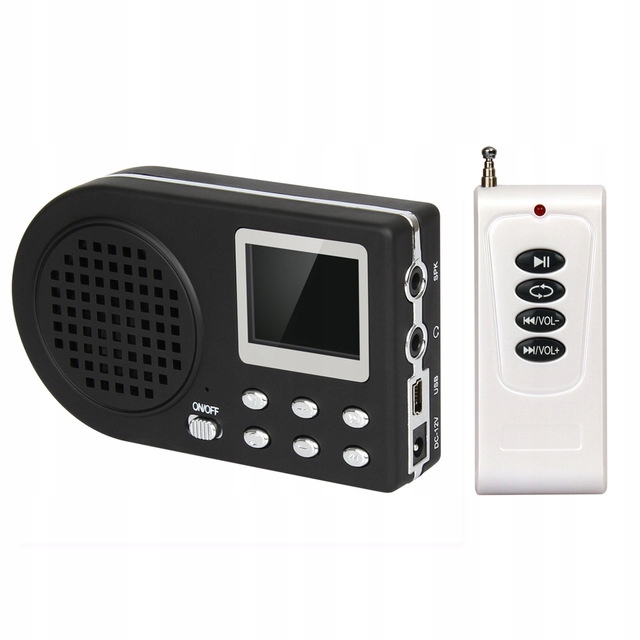Wabik na Ptaki MP3 Pilot do 100m Głośnik 120dB