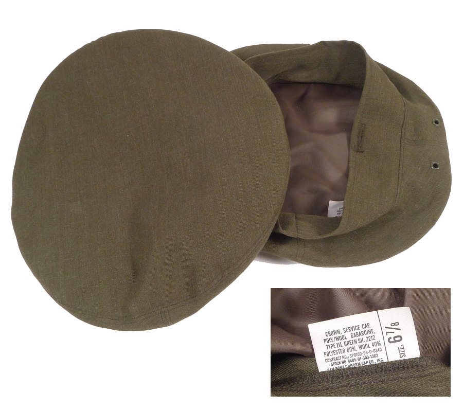 USMC Service Cap Crown size 6 7/8