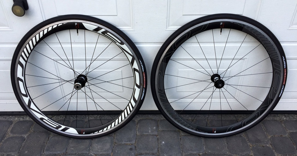 ロバール　SL45 カーボンホイール 2本セット リムブレーキ ホワイト/レッド Roval sl45 ロバール SL45 カーボンホイール 2本セット リムブレーキ