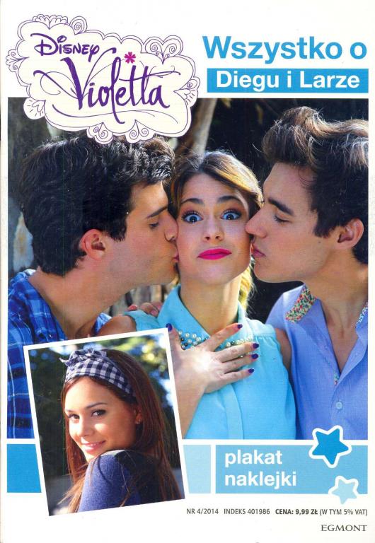 Violetta. Nr 4/2014. Wszystko o Diegu i Larze.