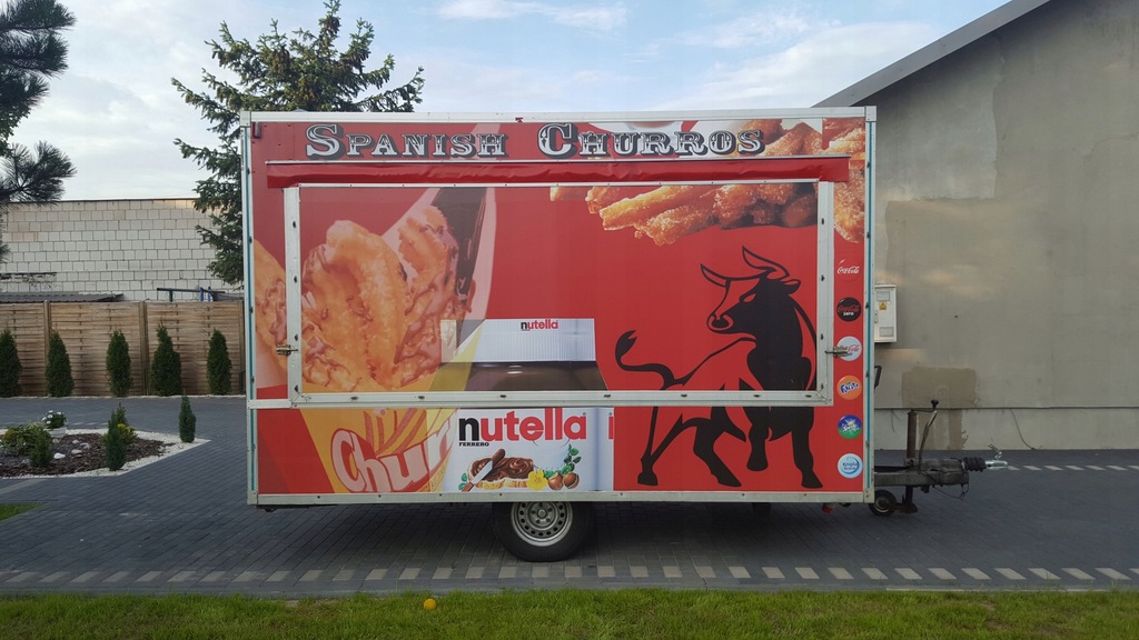 Przyczepa Gastronomiczna FOOD TRUCK CHURROS