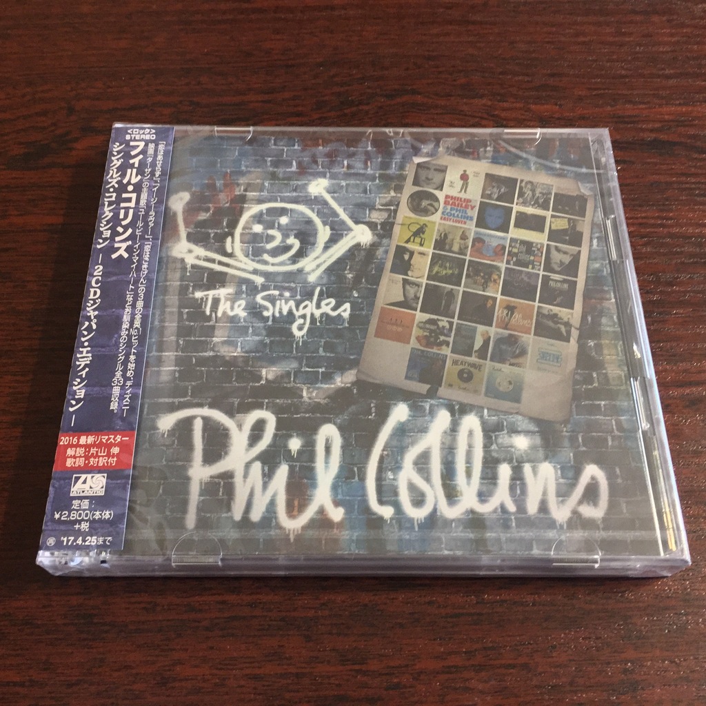 Phil Collins The Singles 2cd Japan Nowa Oficjalne Archiwum Allegro