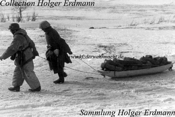 Akja boot sanie tobogan wehrmacht