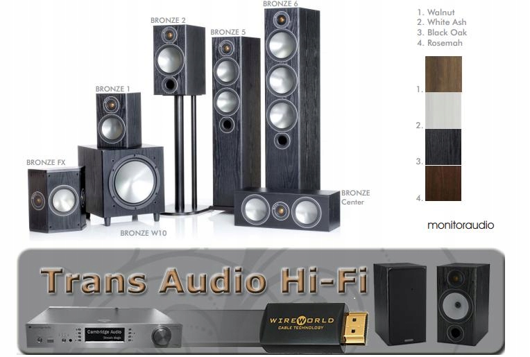 Monitor Audio Bronze W10 SUB Trans Audio Hi-Fi