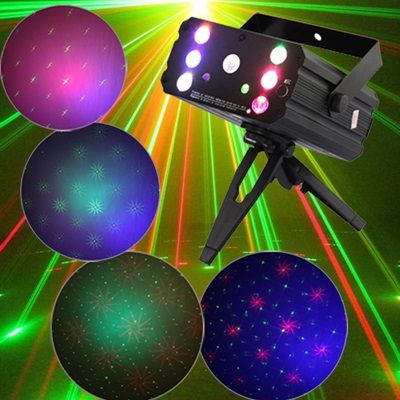 Projektor laserowy 3D dyskotekowy iluminofonia Wwa