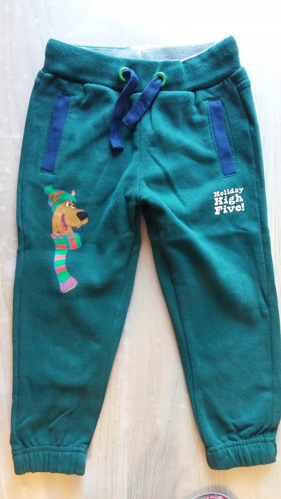 Cool Club Scooby-Doo spodnie dresowe dresy r. 98