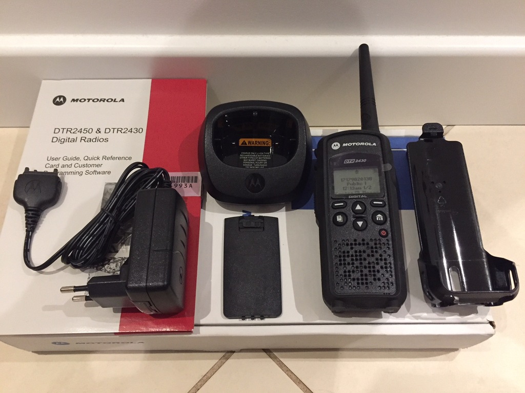 RADIOTELEFON MOTOROLA DTR2430 2.4GHz GWARANCJA FV