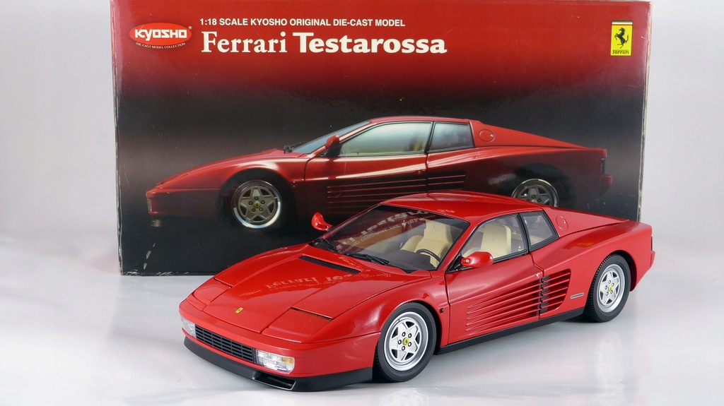 Model 1:18 Kyosho Ferrari Testarossa