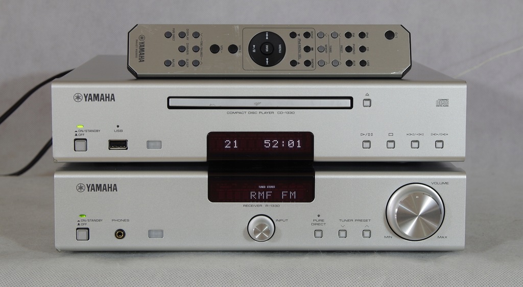 Yamaha MCS-1330. Amplituner+cd+Pilot MP3 USB