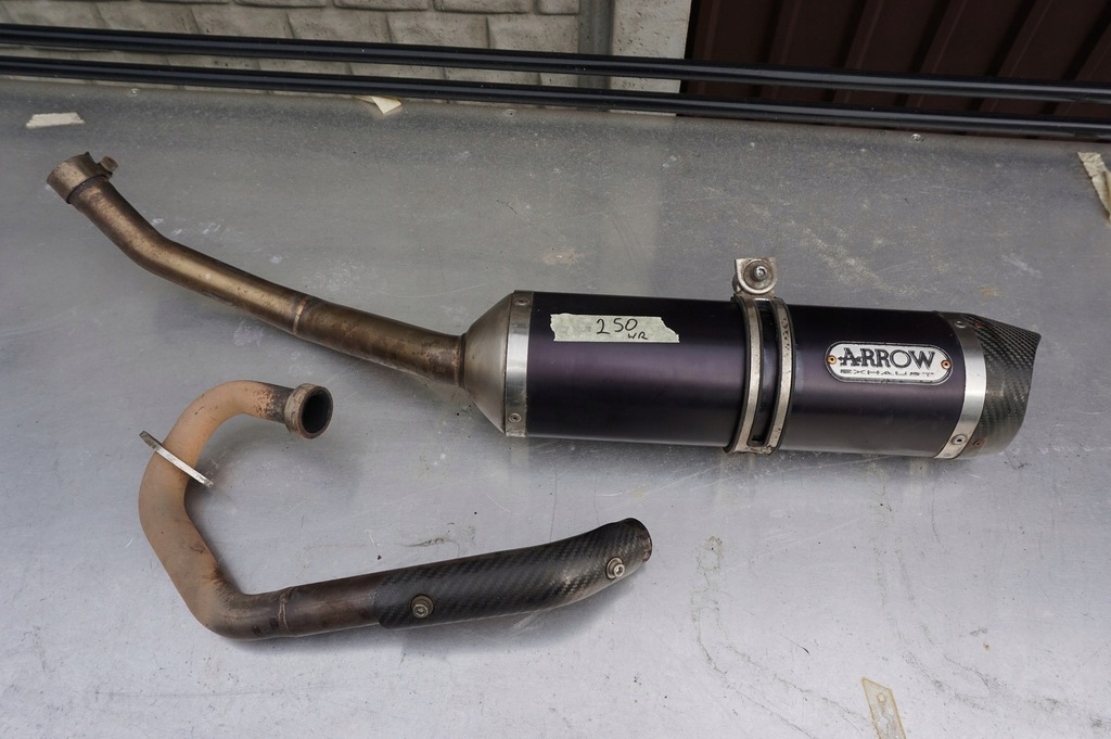 Yamaha WR 125 X R wydech tłumik komplet ARROW