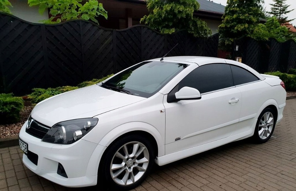 Opel Astra H TwinTop OPC Line Skóra Xenon Navi Tem ...