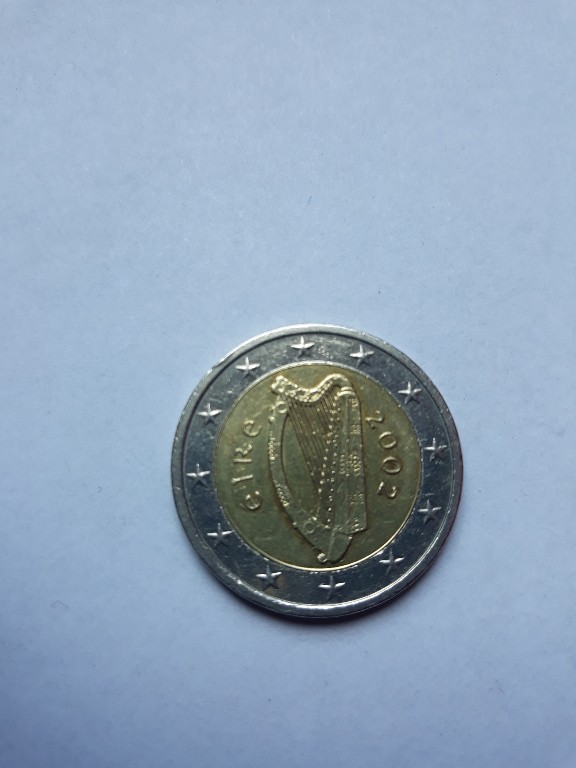 2 Euro Irlandia 2002 rok
