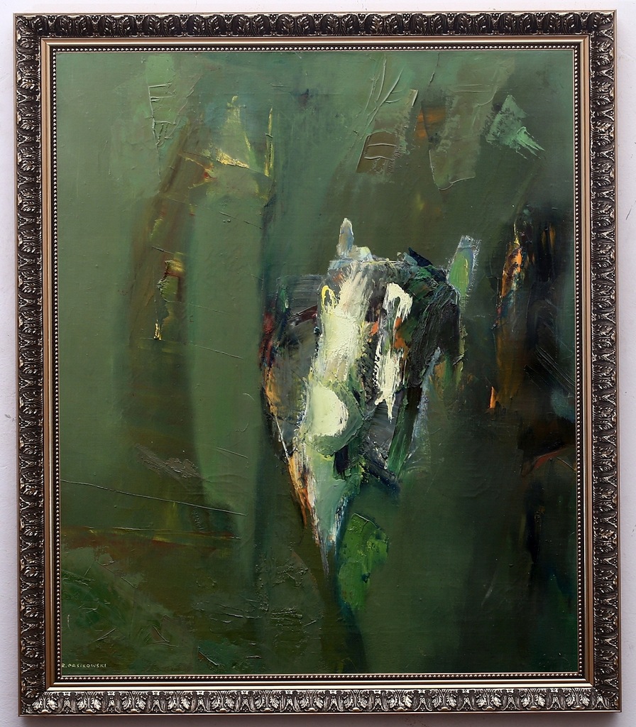 RYSZARD PASIKOWSKI 1952 - ORYGINAŁ - POLSKI OBRAZ