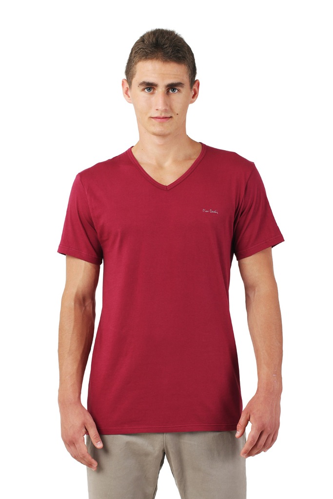 T-Shirt Pierre Cardin V-neck 5 KOLORÓW r.M