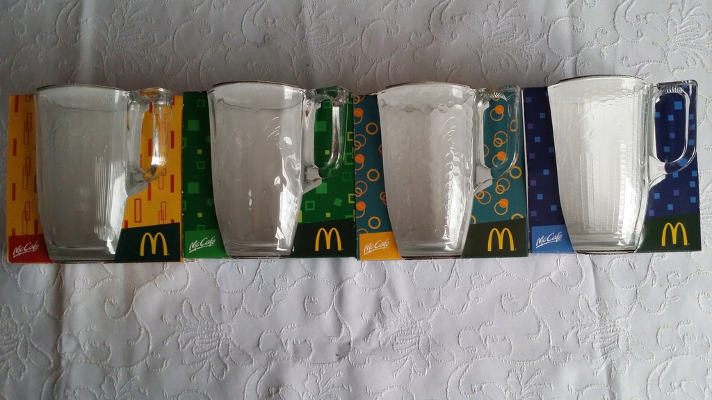 Szklanki kubki mc mk cafe donald's mcdonald