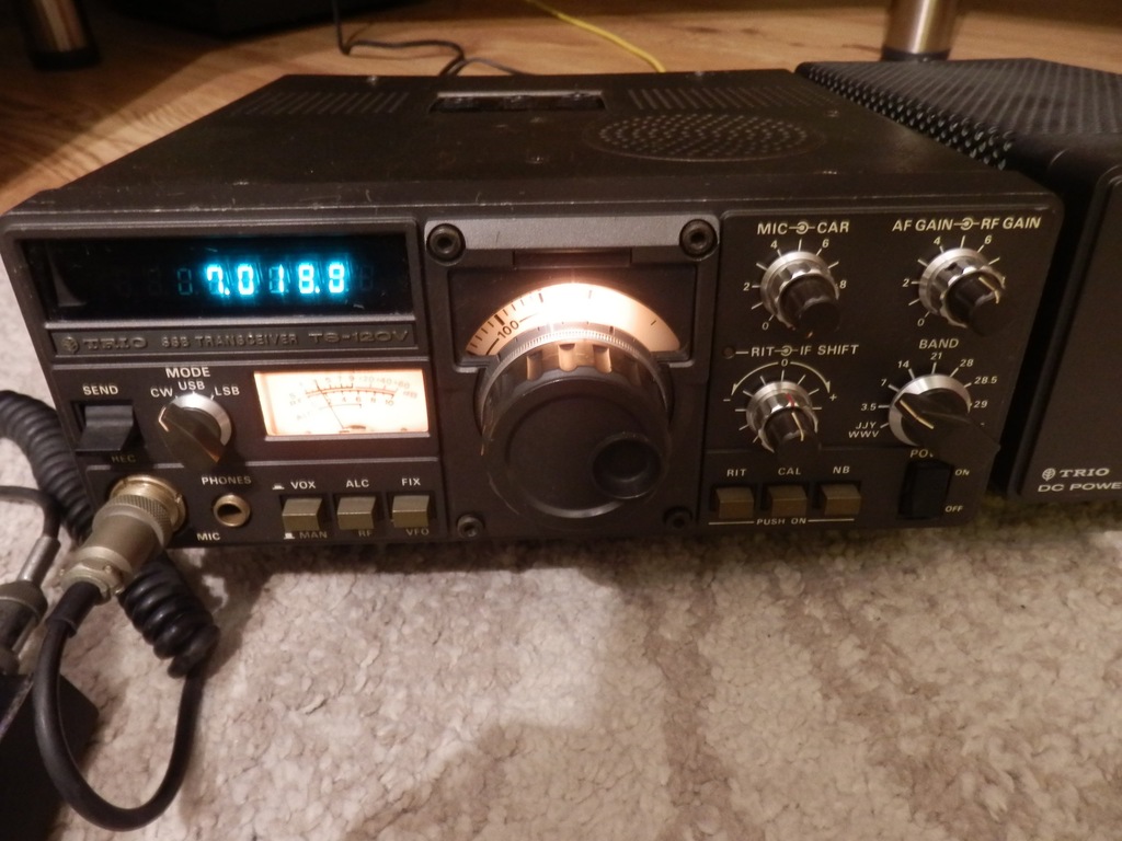 TRANSCEIVER KF KENWOOD TS120V 7146048378 oficjalne archiwum Allegro