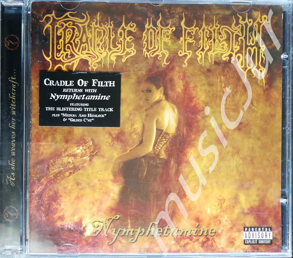 Cradle Of Filth  Nymphetamine CD Irl