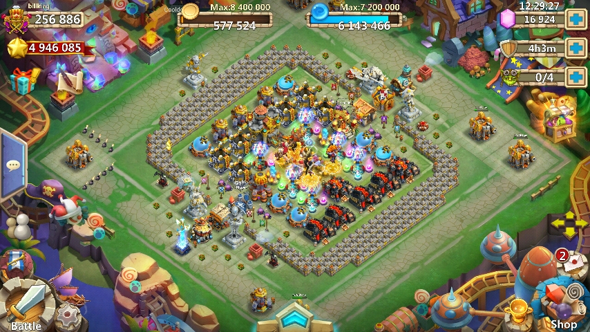 Castle Clash 255k+ Might | MAX Mino | OKAZJA !!