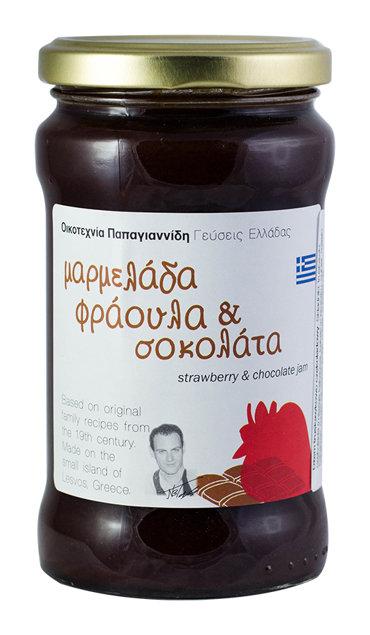 Dżem truskawkowo czekoladowy 380g Grecja