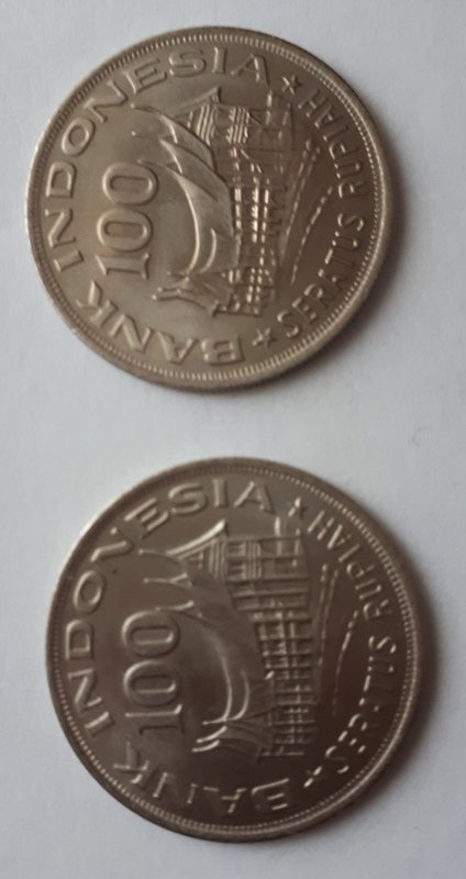100 rupii rupia INDONEZJA 1978